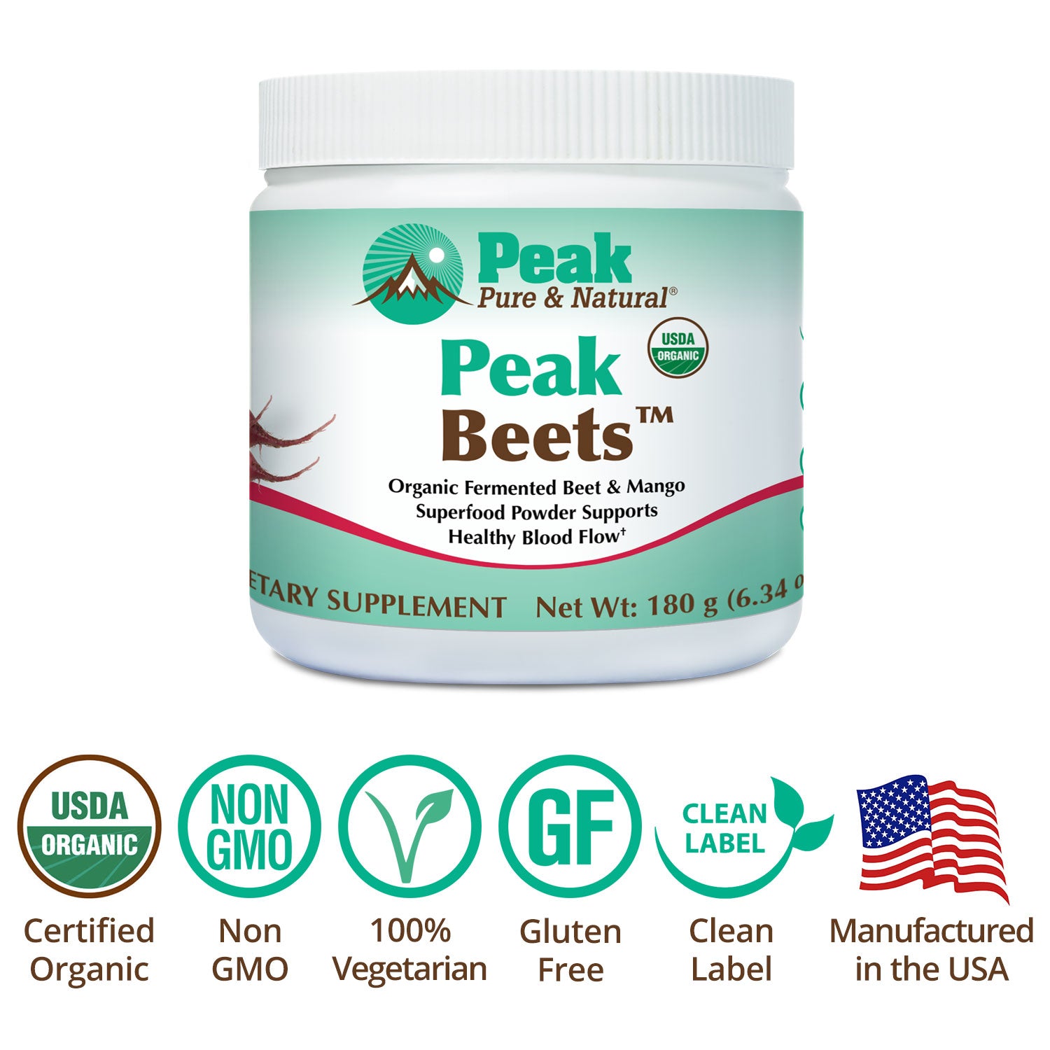 Peak Beets™ Powder | Peak Pure & Natural