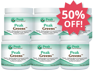 Add Six Peak Greens™ at 50% Off