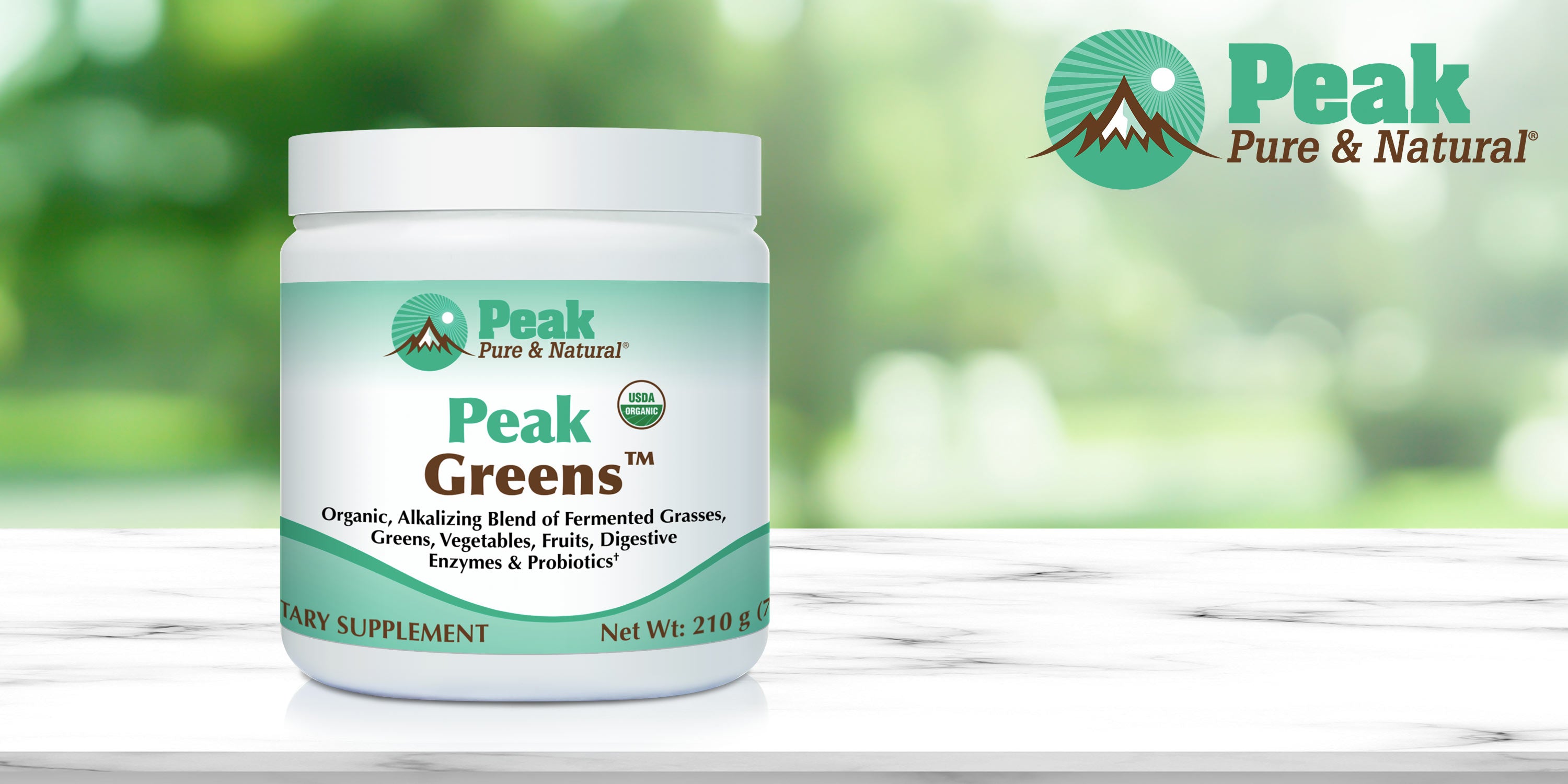 Peak Greens™ Powder | Peak Pure & Natural