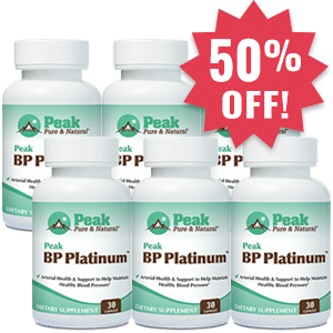 Add Six MORE Peak BP Platinum™ at 50% Off