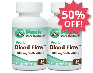 Add Two Peak Blood Flow™ at 50% Off