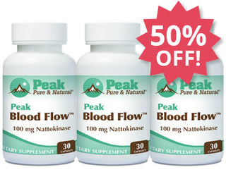 Add Three MORE Peak Blood Flow™ at 50% Off