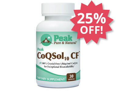 Add One MORE Peak CoQSol10 CF™ at 25% Off