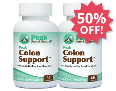 Add Two Peak Colon Support™ at 50% Off