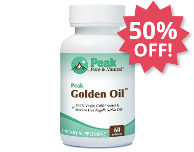 Add One Peak Golden Oil™ at 50% Off