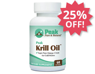 Add One MORE Peak Krill Oil™ at 25% Off