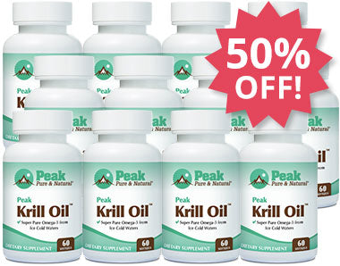 Add Twelve Peak Krill Oil™ at 50% Off