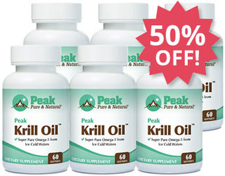 Add Six MORE Peak Krill Oil™ at 50% Off