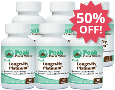 Add Six MORE Peak Longevity Platinum™ at 50% Off