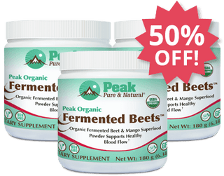 Add Three MORE Peak Organic Fermented Beets™ at 50% Off