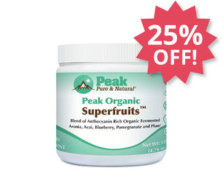Add One MORE Peak Organic Superfruits™ at 25% Off