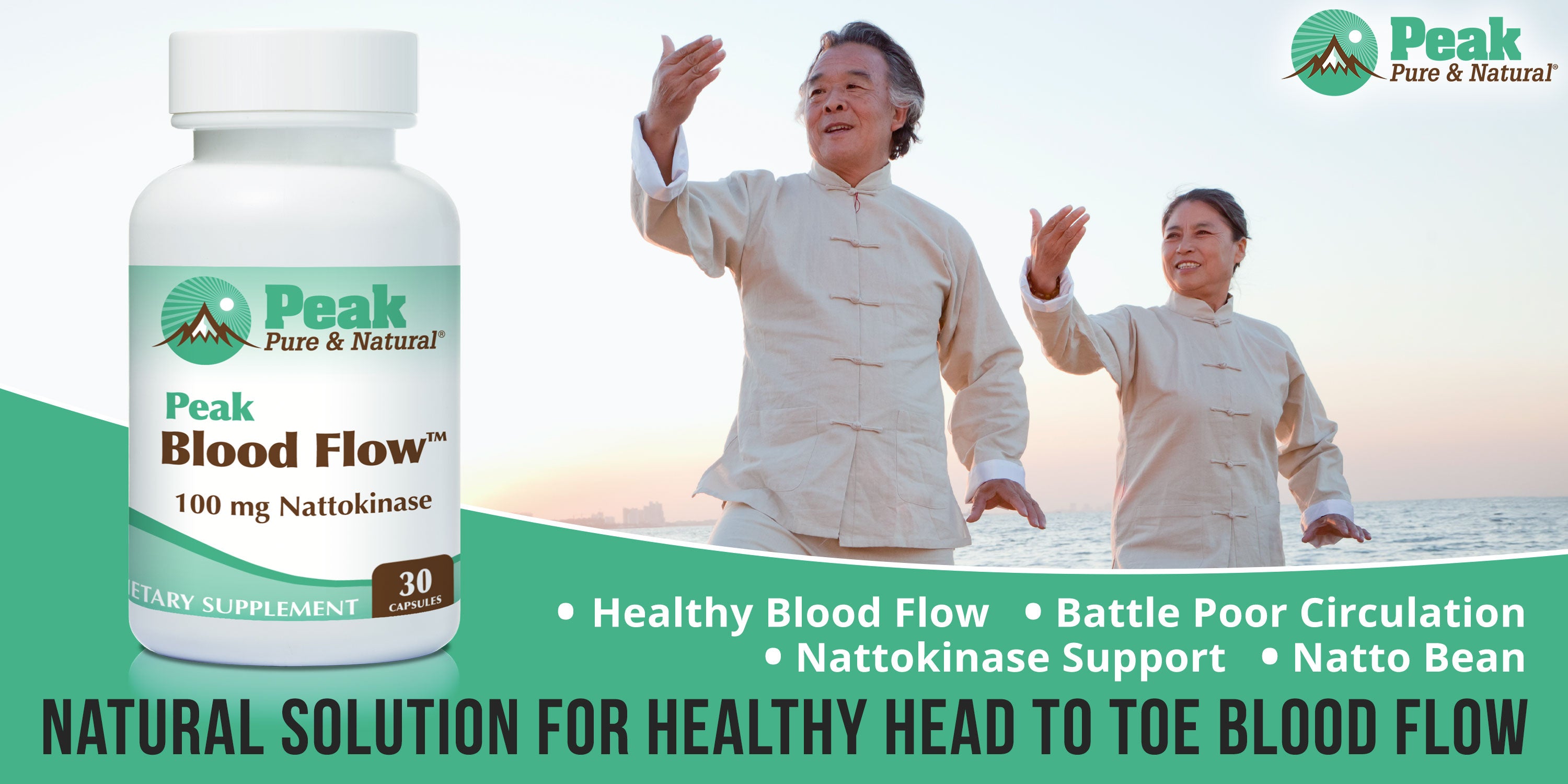 Peak Blood Flow™ Supplement | Peak Pure & Natural
