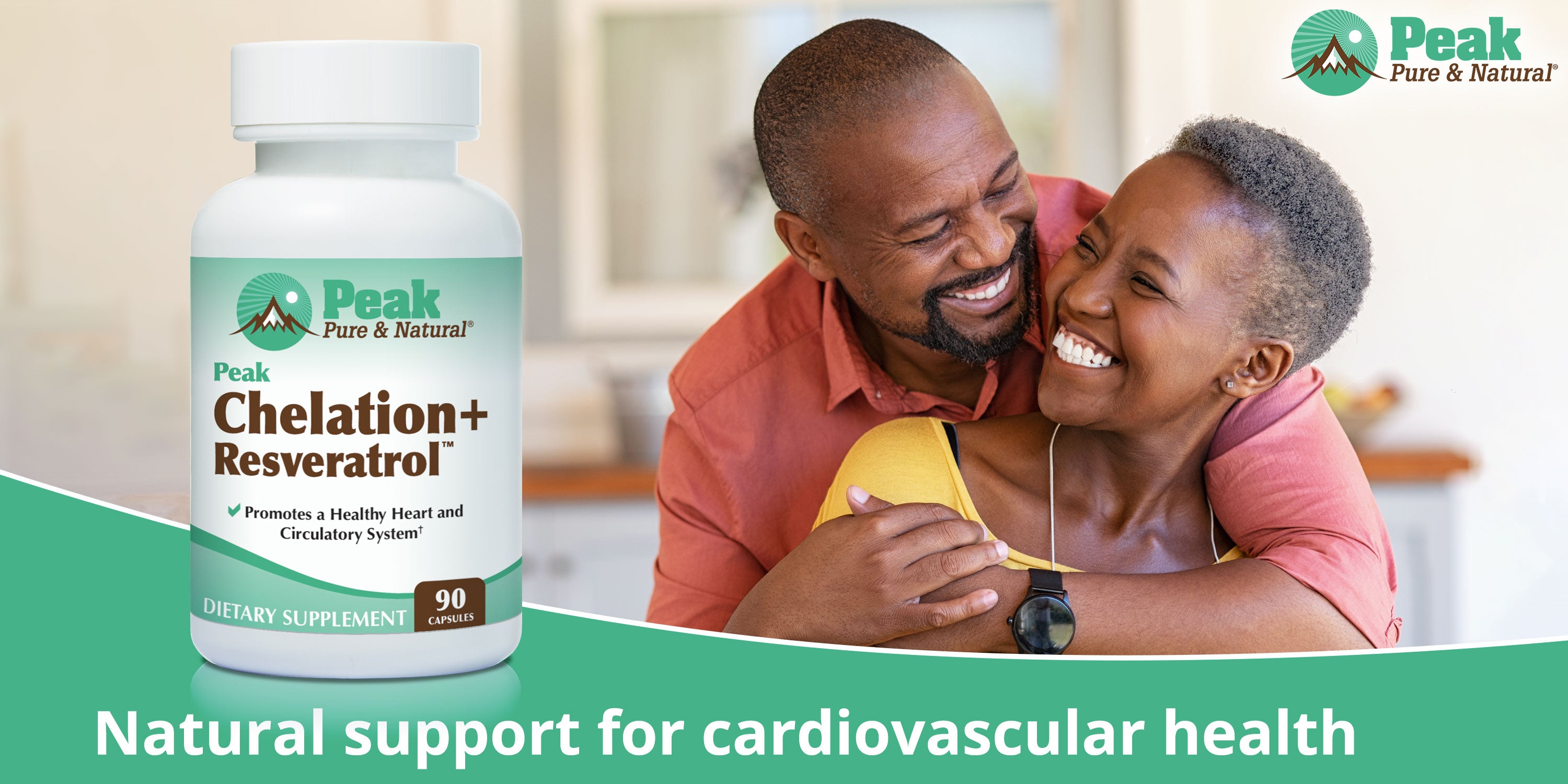 Peak Chelation+ Resveratrol™ Supplement | Peak Pure & Natural