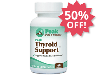 Add One Peak Thyroid Support™ at 50% Off