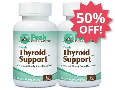 Add Two Peak Thyroid Support™ at 50% Off