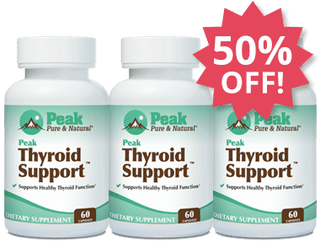 Add Three Peak Thyroid Support™ at 50% Off