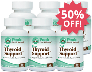 Add Six Peak Thyroid Support™ at 50% Off