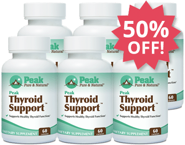 Add Six Peak Thyroid Support™ at 50% Off