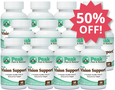 Add Twelve Peak Vision Support™ at 50% Off