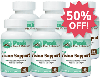 Add Six Peak Vision Support™ at 50% Off